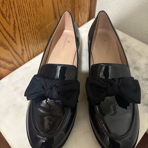 New Bandolino Elegant navy blue Bow Loafers women’s 11